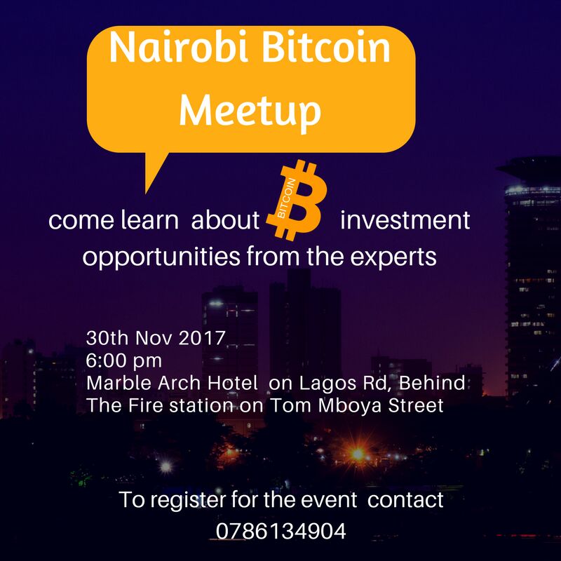Bitcoin Nairobi Meetup