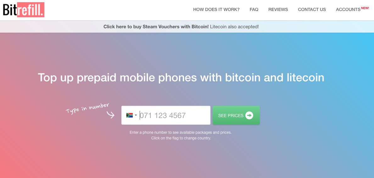 site to buy instant airtime with bitcoin
