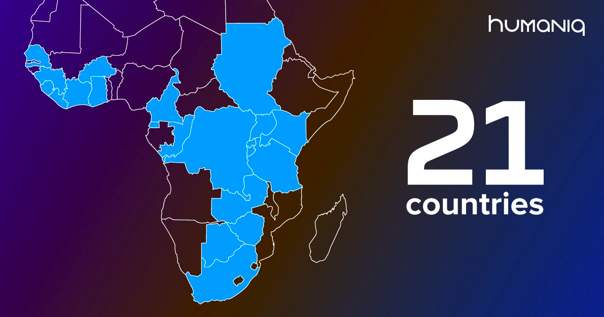 Humaniq 21 African Countries