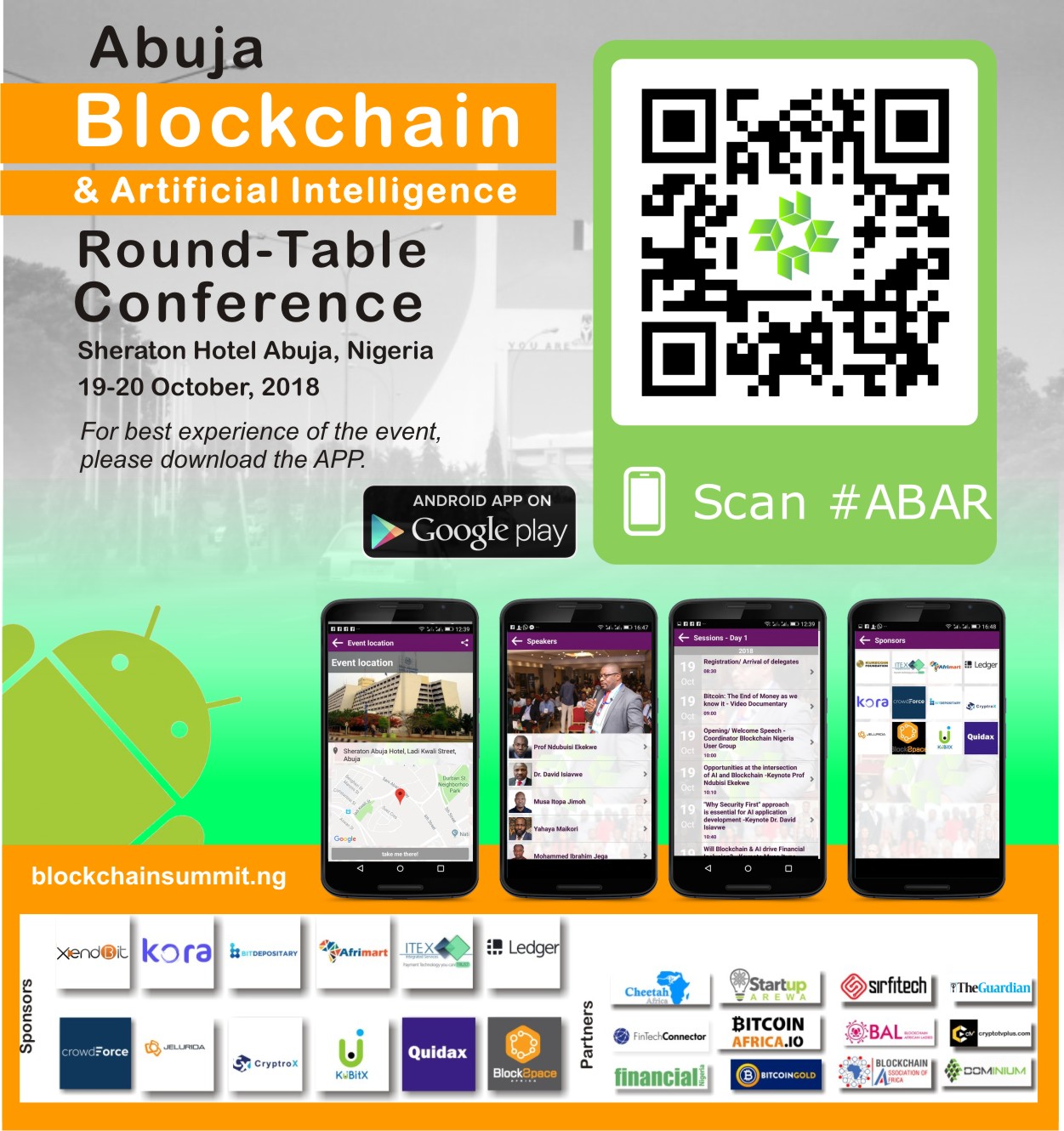 Abuja Blockchain Ai Round Table Conference 2018 On Octo!   ber 19 20 - 