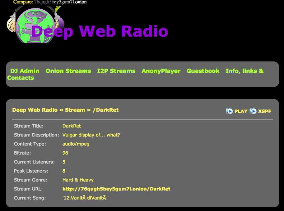 Deep Web Radio