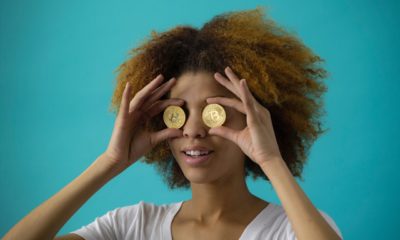 Women with Bitcoin