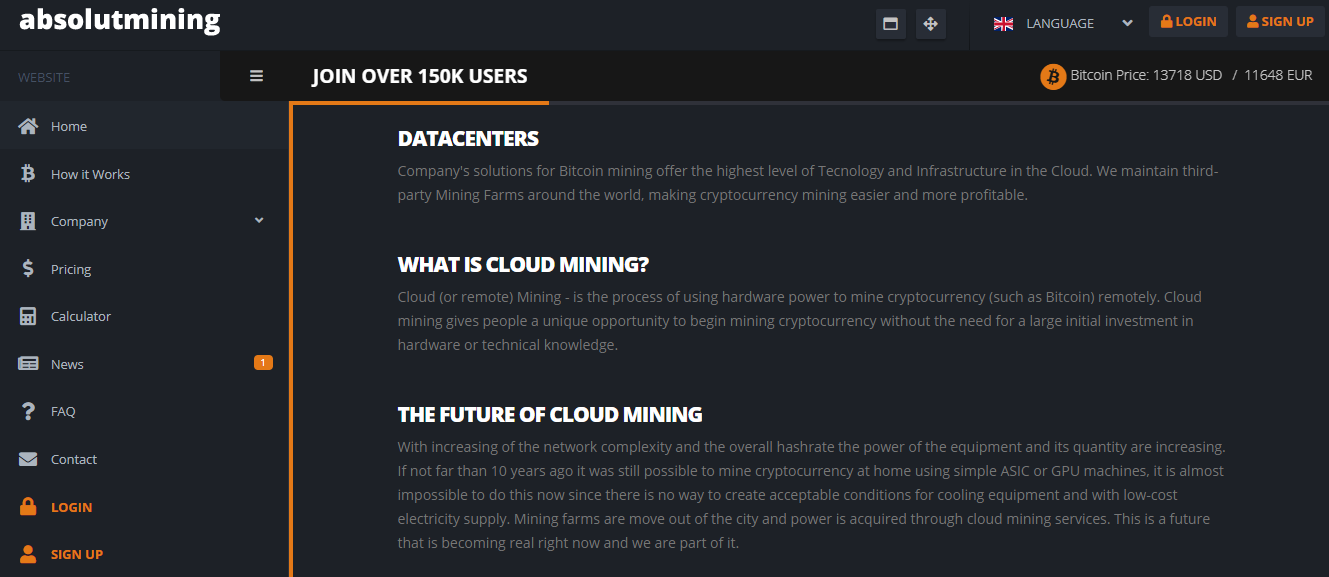 Cloud mining scams