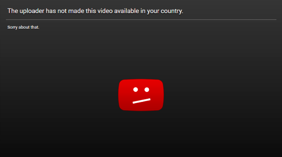 Content Not Available in Your Country