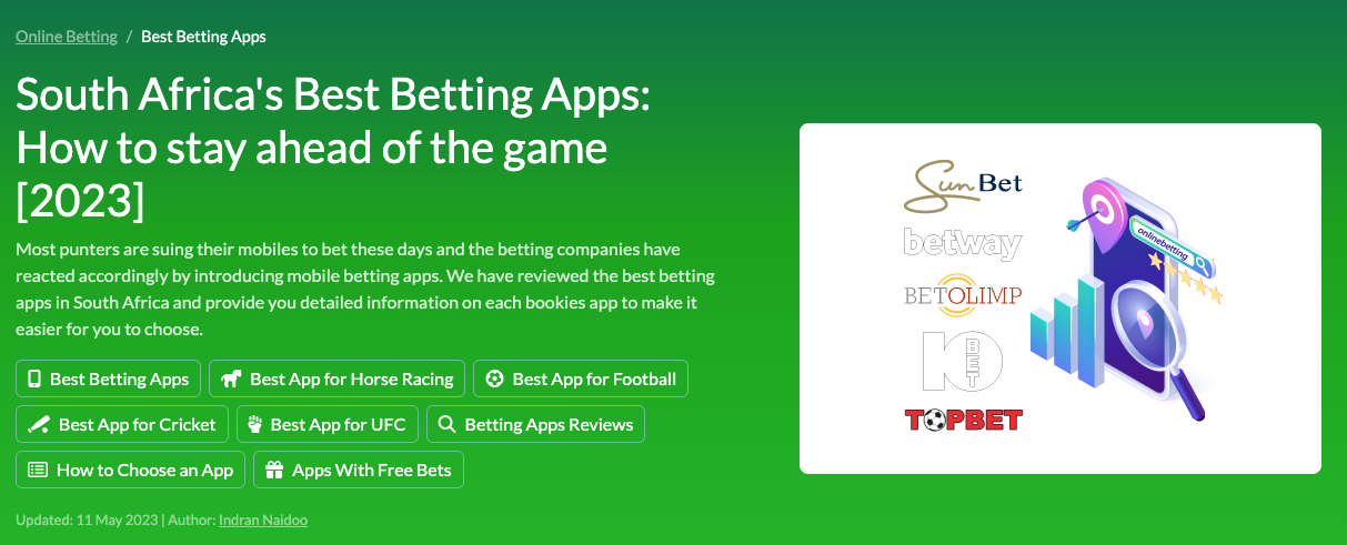 Mobile Apps are Changing Sports Betting